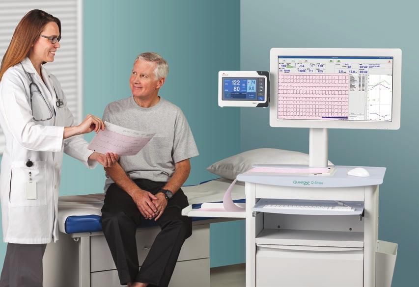 A Legacy of Clinical Excellence Welch Allyn brings proven expertise to the forefront of diagnostic cardiac stress testing.