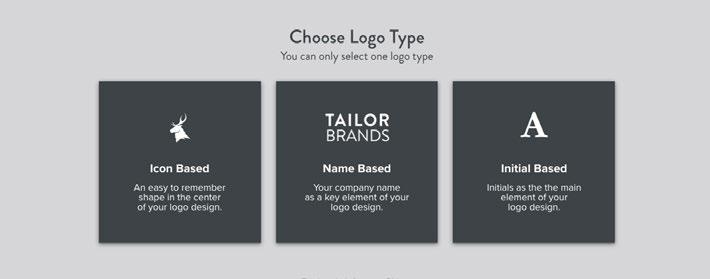 Tailor Brands can help you create the perfect logo which suits your business and your target