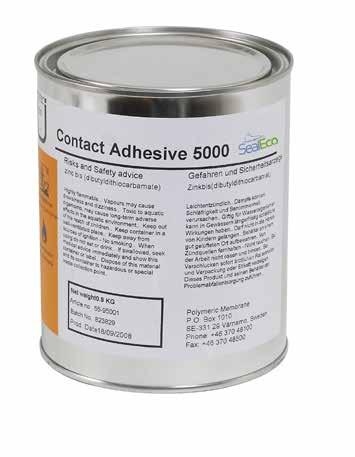 s Solids: 41±2 % Density (at 20 C): 865±10 kg/m³ Shelf life: max. 12 month, provided that the glue is kept in a cool place in a well-sealed container Package 0.9 kg (1 litre)/can 12.5 kg (14.