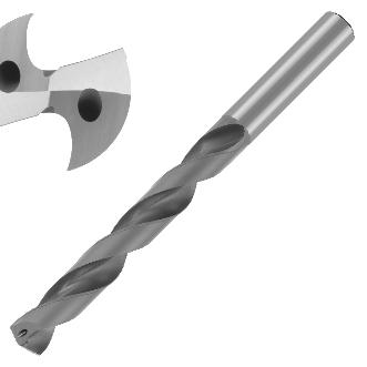 Solid Carbide, Kooltwist, High Performance, Jobber Drill (TilN) Style 293 / 293 vailable in TiN or TilN coating Submicron carbide grade provides maximum wear resistance when cutting steels, stainless