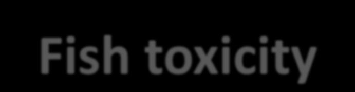 Fish toxicity Health indicator is it safe to eat