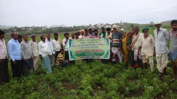 its performance in field conditions. Further, the pest and disease management in Greengram were explained by Shri S.K.