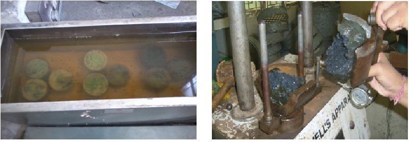 facilitate this, the wax coated samples after bulk density Detailed expressions for various parameters are presented determination were kept in a water bath maintained at in Appendix A.