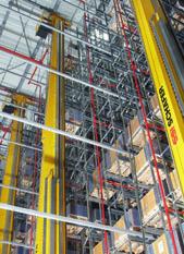 AUTOMATED STORAGE SYSTEMS High bay racking for installation into warehouses or as Rack Supported Buildings The name SSI SCHAEFER is synonymous with high rise racking for automated warehouse
