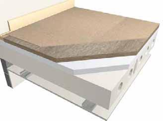 6.5.2 Design details: Separating floors Separating floors Concrete floor: plank and screed/cast in situ RD ( E-FC-1, E-FC-2 and E-FS-1) Advantages 3 Wet screed or in-situ concrete helps to minimise