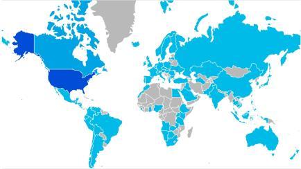 Demographics Our Global Reach: Our Audience: Our audience consists of 2.
