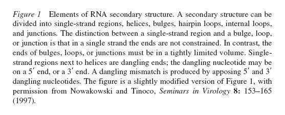 Elements of RNA