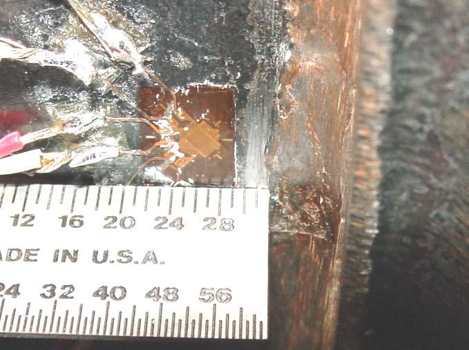 Experimental Procedure Strains adjacent to weld toe and displacements at center of flat head were recorded throughout