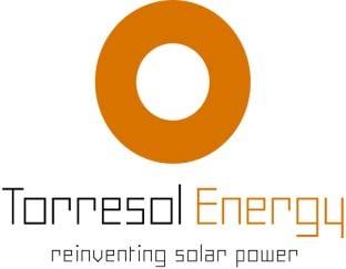 TORRESOL ENERGY 60% 40% Founded in 1956, SENER ranks as the largest privately owned engineering company in Spain.