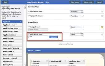 What you need to do What you will see STEP 3: Change the report filter Change the