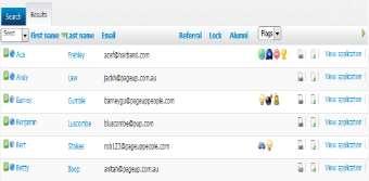 STEP 5: Select recipients A list of search results will be displayed, based on your search criteria.