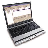 Valuable information logged on the machine is transferred instantly to a desktop PC using an SD (Secure Digital) card.