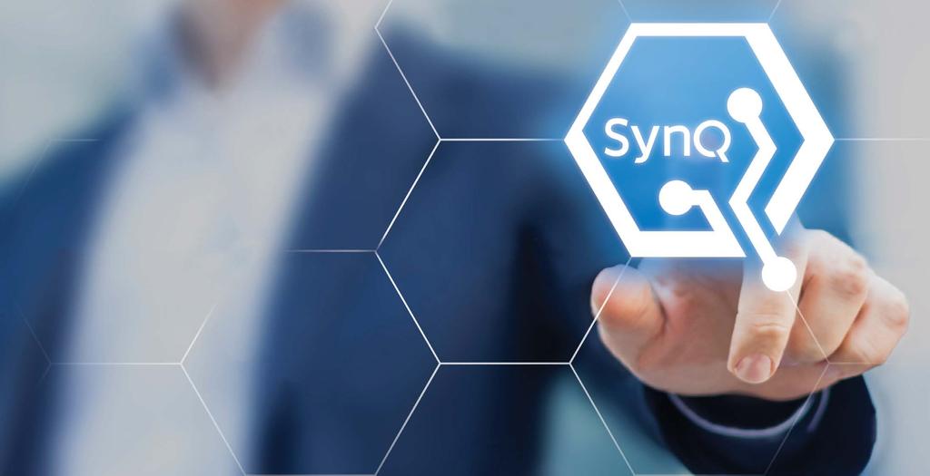 SynQ : SYNCHRONIZED INTELLIGENCE MATERIAL HANDLING SOFTWARE ARCHITECTED FOR DYNAMIC, DATA-DRIVEN SUPPLY CHAINS Automation and robotics, connectivity and increased use of data are all driving changes