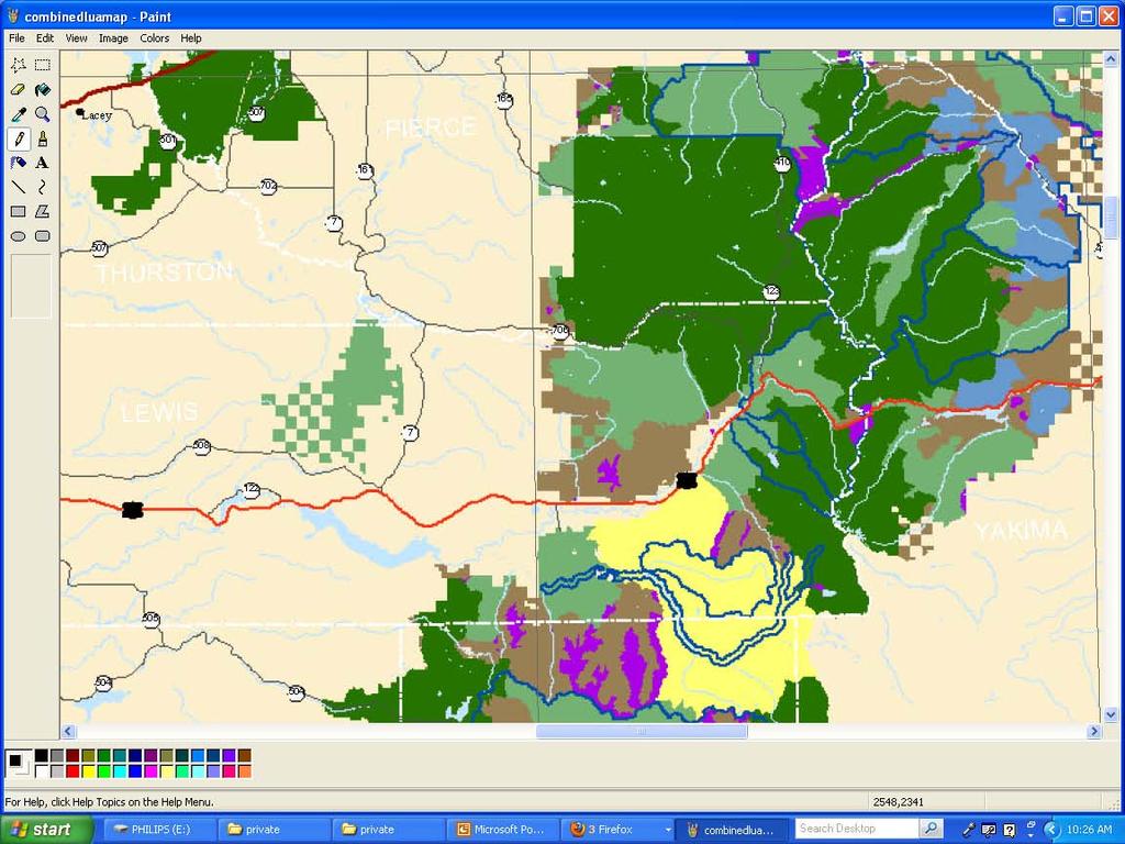 Standard and Guidelines Land Allocations CRAs: Congressionally Reserved Areas LSRs: Late-Successional Reserves AMAs: Adaptive Management Areas Mix of Matrix and RRs Riparian Reserves