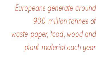 European potential wasted biomass