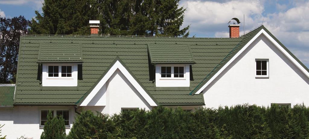 Stone coated roofing tiles New EVERTILE - EVOQ implies a technological revolution and a new standard of quality.
