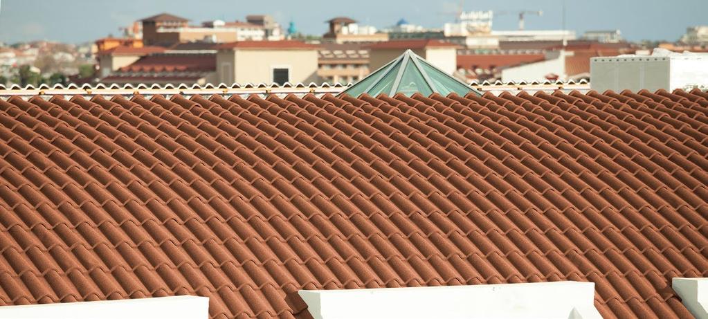 Stone coated roofing tiles Since 2007, EVERTILE was first in the worldwide to produce the lightweight steel tiles with true authentic Mediterranean style - COPPO.
