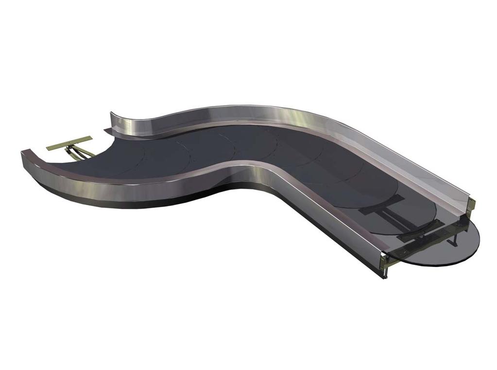 Arrival Systems Reclaim: Carousel Options Crescent Plate Type. Pallet Loop Robust construction.