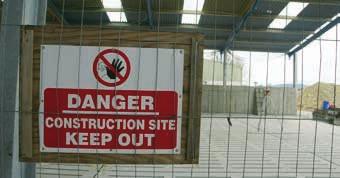 GENERAL SAFETY GUIDELINES FOR ALL FARM OUTBUILDING CONSTRUCTION WORK Child Safety and Safety for Members of the Public Many children have been killed by moving construction vehicles, falls from