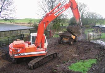The ground area surrounding the excavation should be inspected to ensure that it is capable of taking the weight of any load applied, e.g. plant or equipment which may be used.