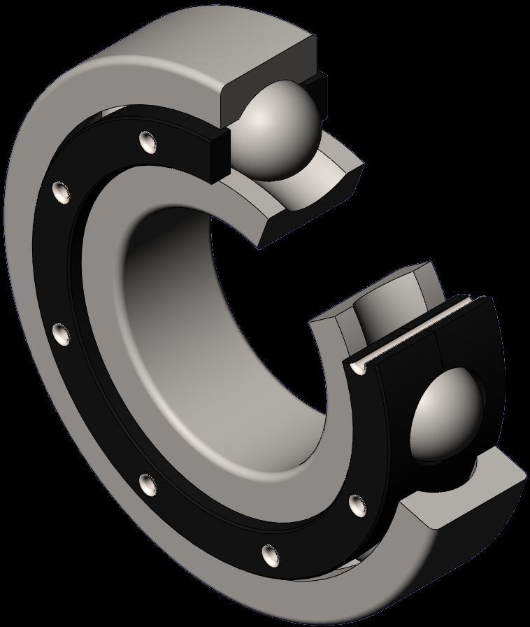 Axial thrust balancing: Thrust bearings are not suitable