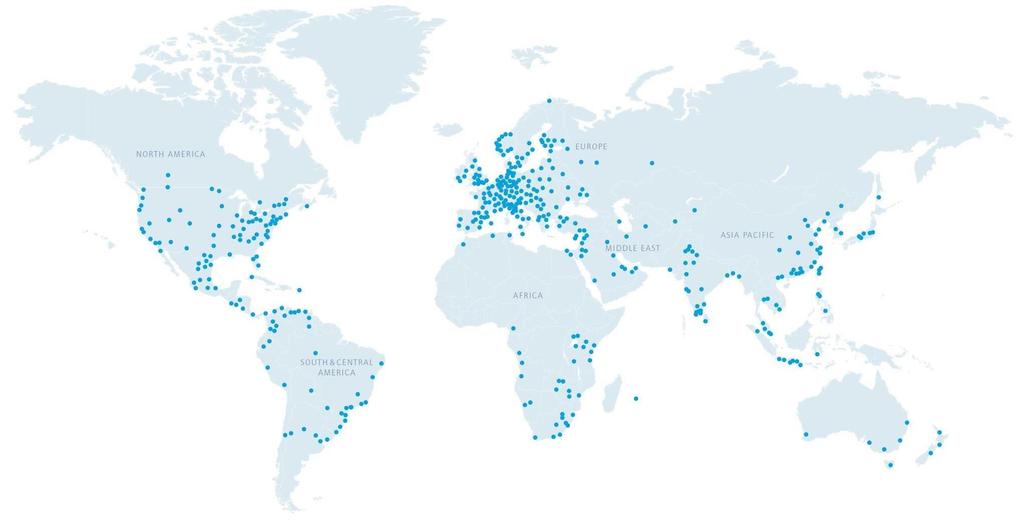 The Global Logistics Network 1200+