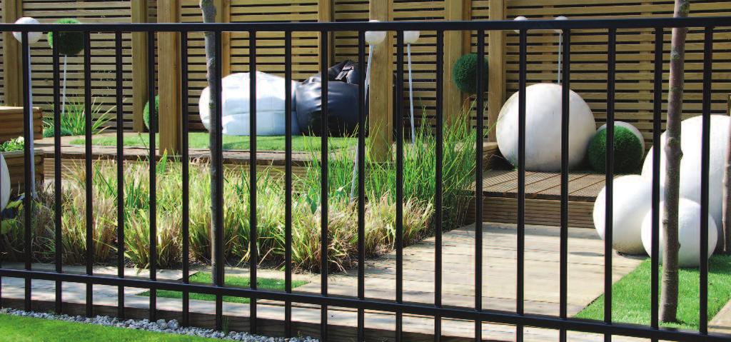 Sentry Residential This steel railing is ideal for smart residential town applications, providing a sleek contemporary alternative to Jacksons