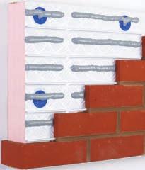 Wonderwall incorporates standard 20mm brick slips; however small areas such as corbels and dentil courses can be achieved by altering the thickness of the finishes from 15mm to 30mm.