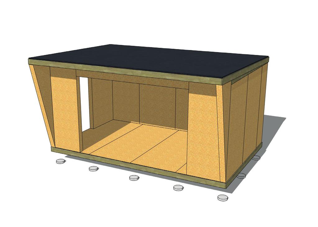 A. Self-Build Cabina From 2,495 incl. VAT This option consists simply of the SIP Kit with full instructions and all the panels required to build the garden room shell.