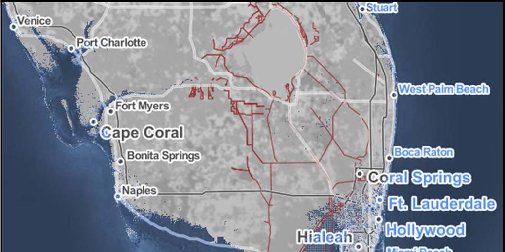 How Big Will Florida Bay Be? 1 ft./0.