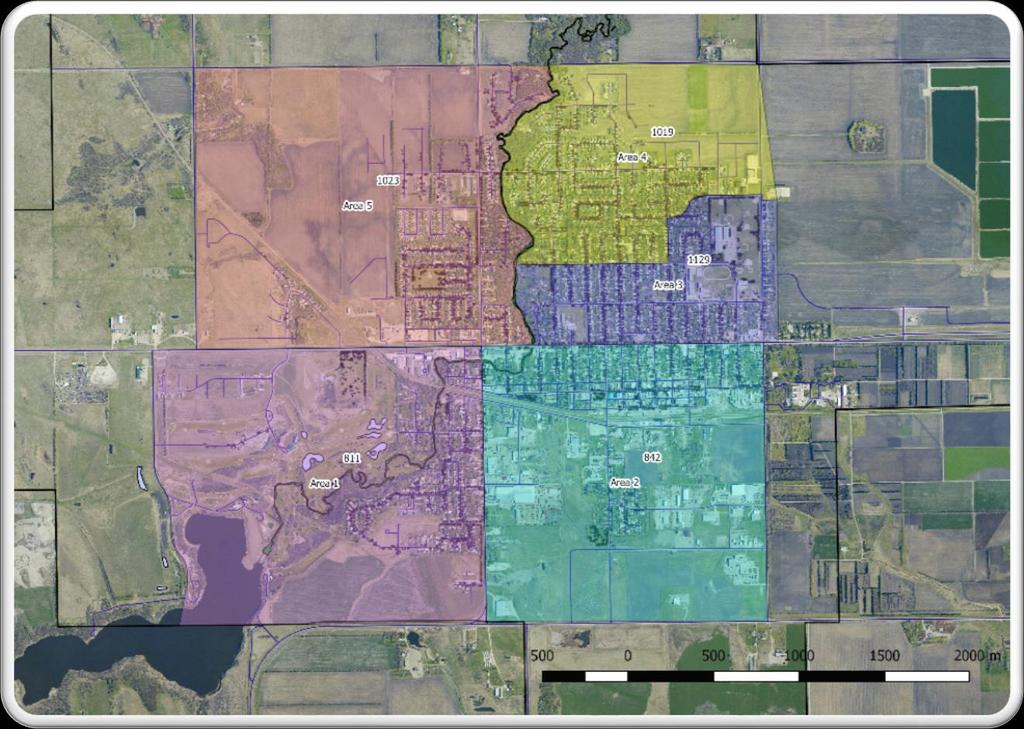 6.1.1 Budget A 10-year rotational program is proposed for Morden, based on the following map, that recommends a delineation of the treed areas of Morden into 5 Management Zones (Figure 11).