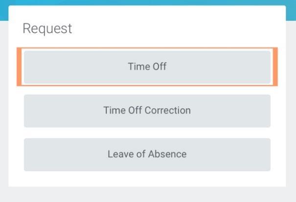 Request Time Off 1. Click the Time Off worklet 2. Click [Time Off] under the Request Column 3. On the calendar, click the day(s) you want to request off a.