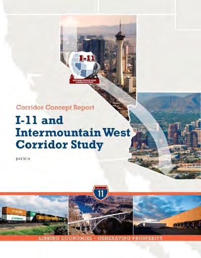 The I-11 and Intermountain West Corridor Study identified a 280-mile study
