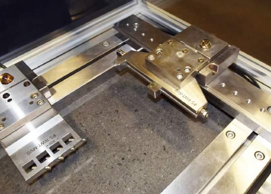 Optional linear glass scales offer closed loop feedback independent of ball screw wear.