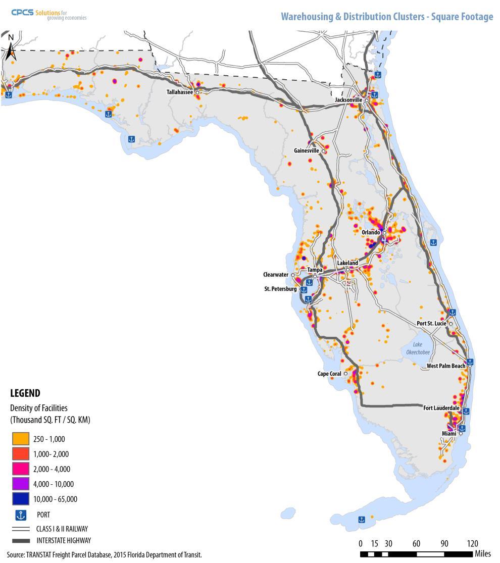 Florida s DCs and warehouses (left) help generate over 32,000