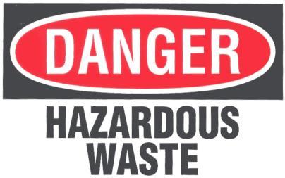 The following information must be included on this label: Contents, composition, and physical state of the waste Hazardous properties of the waste Accumulation start date (the date the waste is first