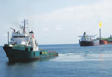 Tanker berthing, CBM, SPM inspection and maintenance Chevron, Nigeria (2013) CALM buoy refurbishment Inspect,