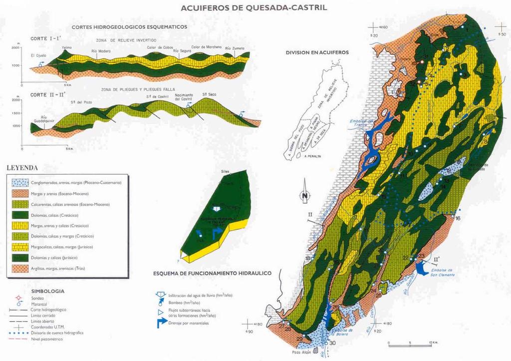 Hydrogeologic research of aquifers SIERRA DE