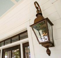 Architectural Standards (cont d): Exterior Materials All doors must be wood unless otherwise approved. Gas lanterns, while not required, are encouraged.