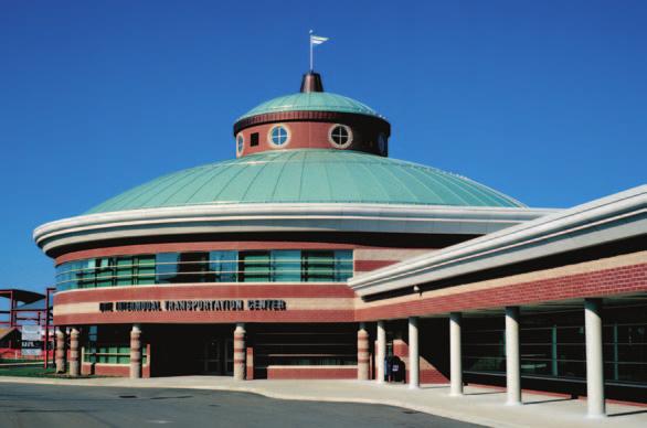 Project: Erie Intermodal Transportation Center, Erie, PA Architect: Roth Marz Partnership P.C., Erie, PA Roofing Contractor: A.W. Farrell and Son, Inc.