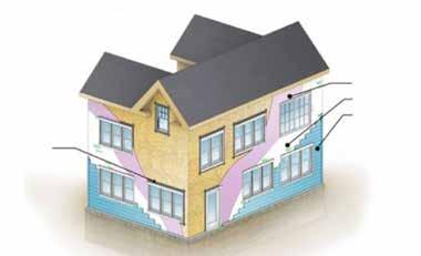 INSTALLING OVER RIGID FOAM INSULATION UP TO 1 THICK James Hardie does support the use of its exterior siding products installed over rigid foam insulation, but does not take responsibility for the