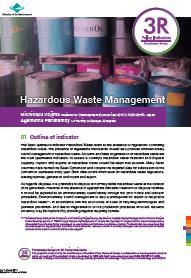 8. Example of Merits for Having 3R Policy Indicators Factsheets Hazourdous Waste Management Promoting fullscale use of agricultural