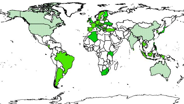 Feed-In Tariffs Worldwide Source: REN21.