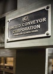 Experience Matters United Conveyor Corporation is dedicated to the development of technology, systems and products