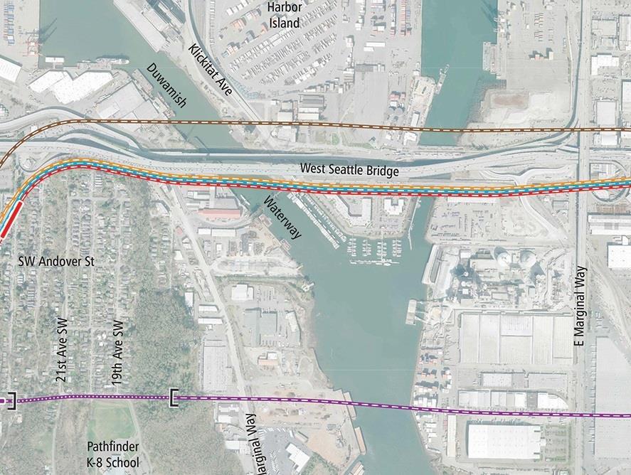 Duwamish Crossing: Key differentiators Crossing location Engineering constraints Fish and