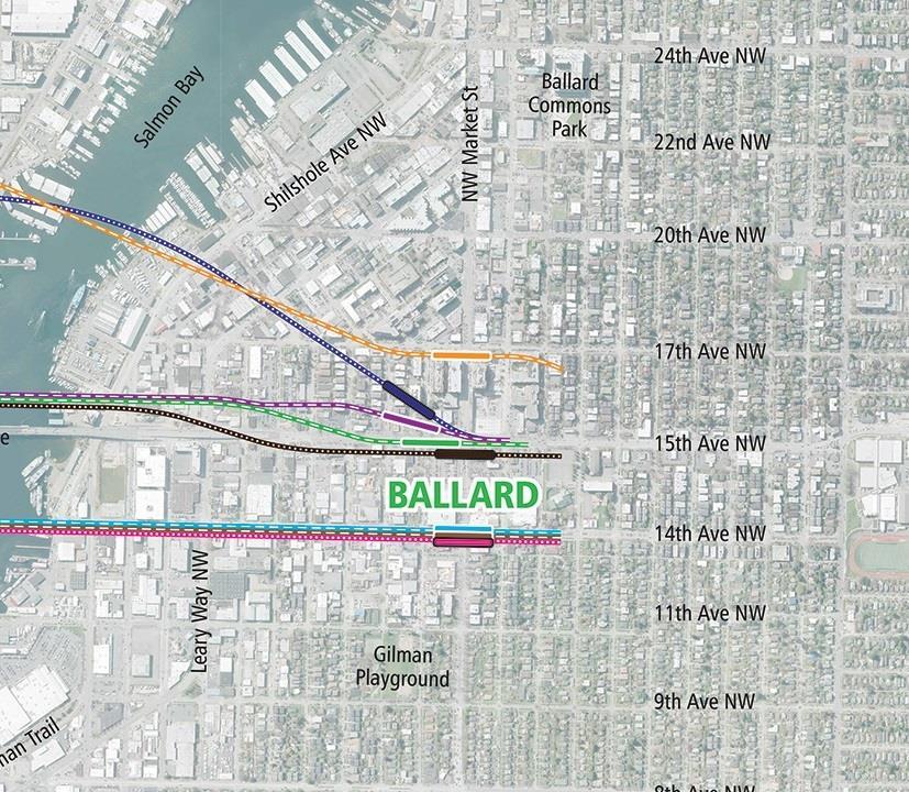 Ballard Terminus: Key differentiators Ballard Station location