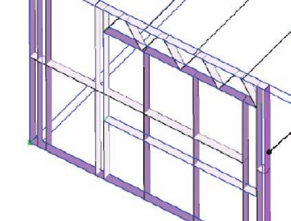 The selection of section size and gauge will be determined by: Structural and wind loading Allowable deflection of the structure Stud centres Number and location of door and window openings