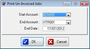 Invoicing - Regenerate This part of the system, simply re-prices every consignment in the system except those that