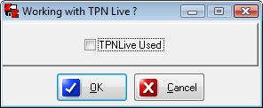 File Manager FOR ZiPZAP COMPUTERS LTD USE ONLY. TPN Live This option is for enabling or disabling TPNLive.
