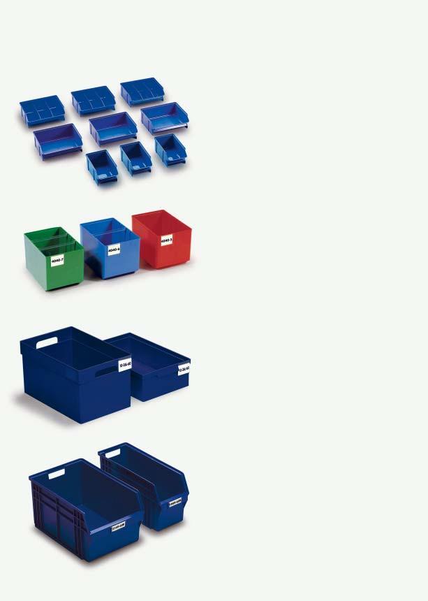 You can find many different storage solutions from the varied range of Treston storage systems. BINS 30-23L-6 30-2L-6 30-1L-6 Picking bins Picking bins are intended for repeated and rapid picking.